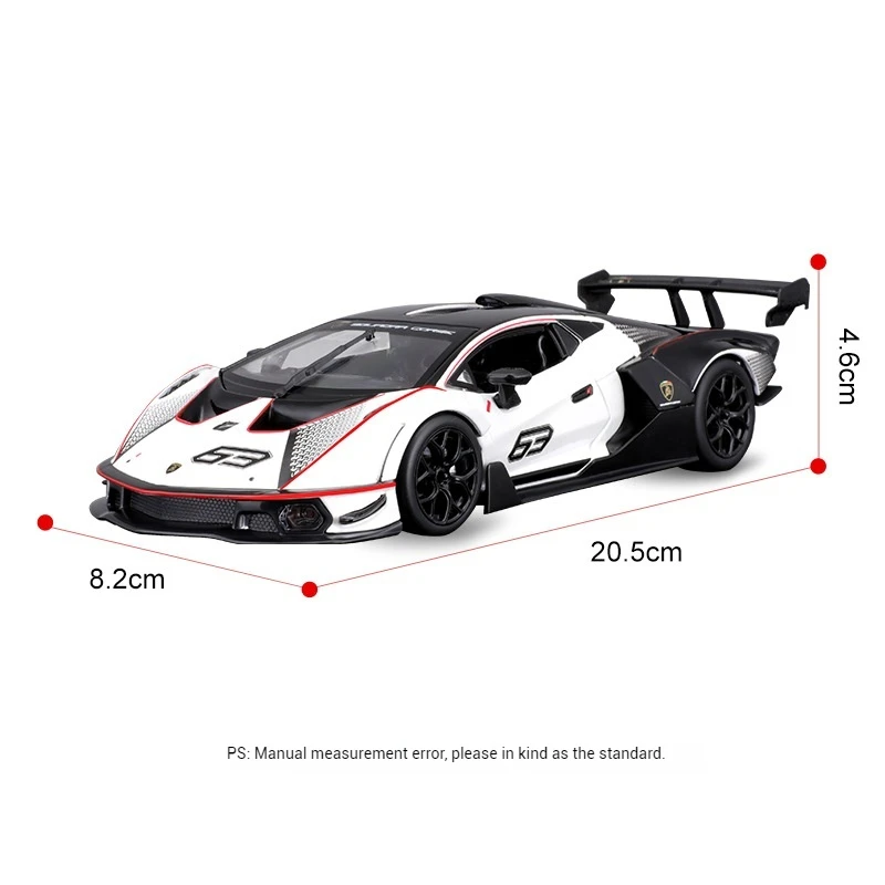 Bruago 1:24 Lamborghini Diecast Model Car 5 Bruago 1:24 Lamborghini Diecast Model Car - Image 5