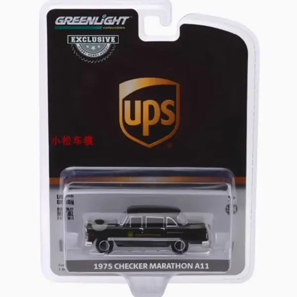 1:64 Scale 1977 Checker Taxi Diecast Model - Image 4