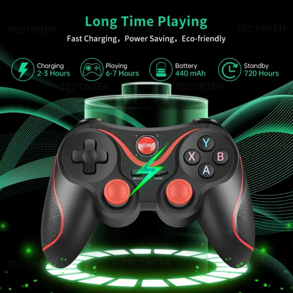 Wireless Gamepad for Nintendo Switch and PS3 - Image 4