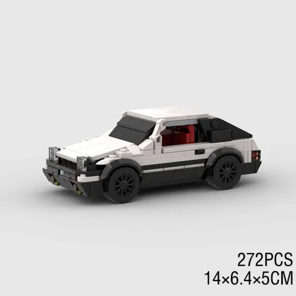 Stylized Building Block Toy Car - Image 48