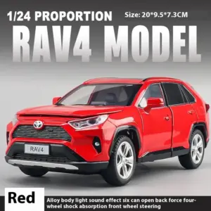 24 Toyota RAV4 Alloy Car Model with Lights 18 Se7d1005ee0164797b539daf09b101a08r