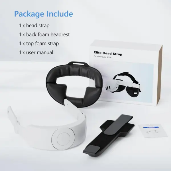 Meta Oculus Quest 3 Head Strap with Comfortable Sponge - Image 6