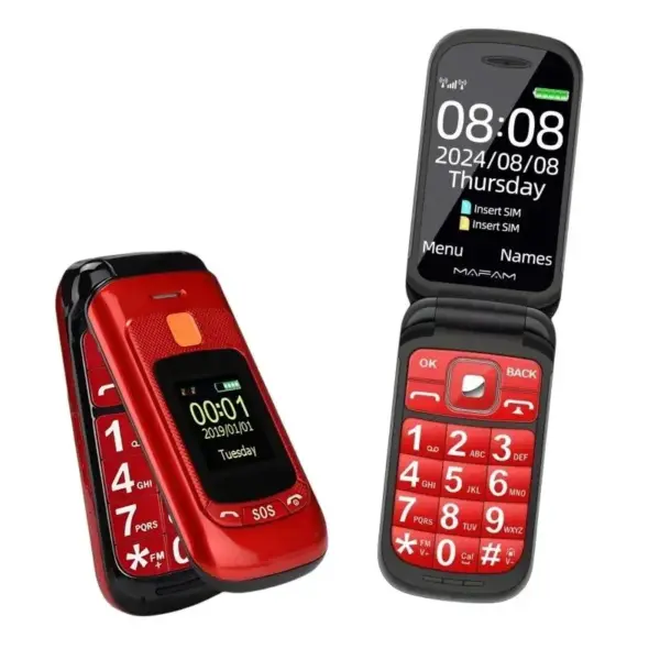 Senior-Friendly Flip Phone with Large Buttons - Image 5