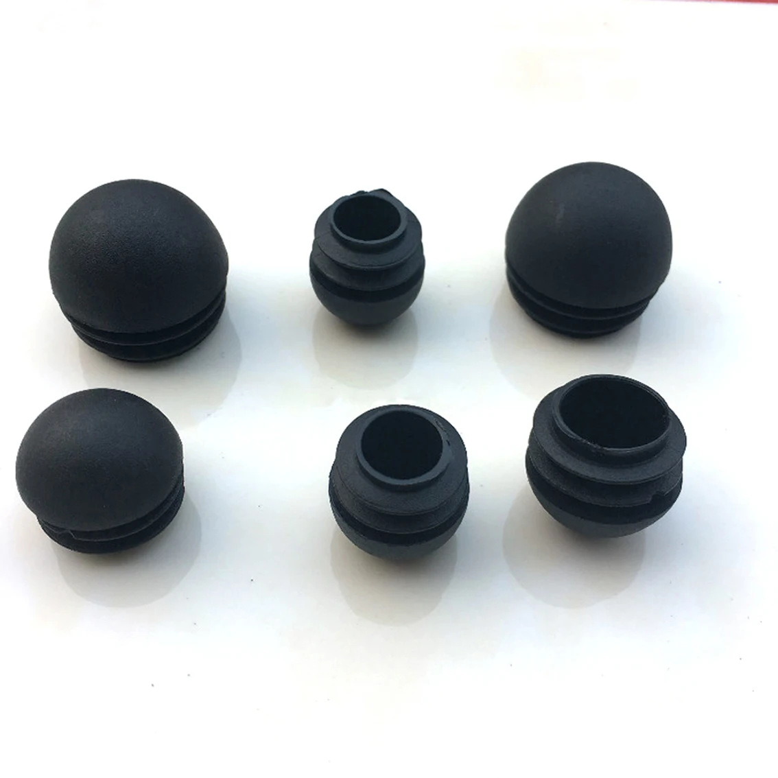 Black Hemispherical Plastic Cap Set 16-32mm 5 Black Hemispherical Plastic Cap Set 16-32mm - Image 5
