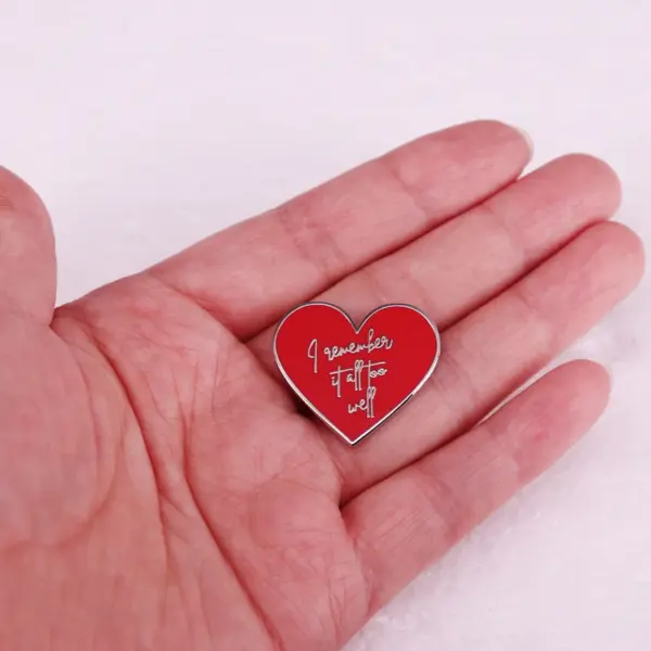 I Remember It All Too Well Enamel Pin for Swifties - Image 4