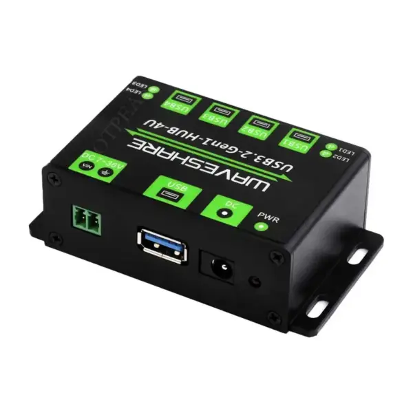 USB 3.2 Gen1 Multi-Port Hub with Power Input - Image 2