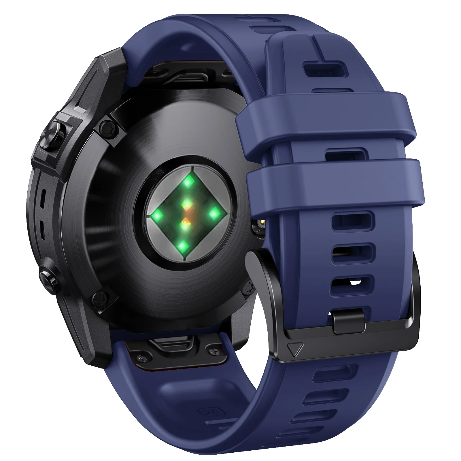 Garmin Fenix 6/7 Pro QuickFit Silicone Strap 24 Garmin Fenix 6/7 Pro QuickFit Silicone Strap - Image 24