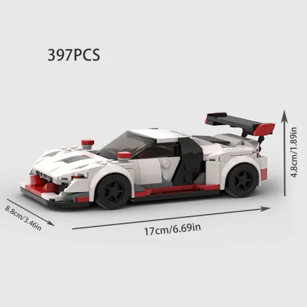 Stylized Building Block Toy Car - Image 39