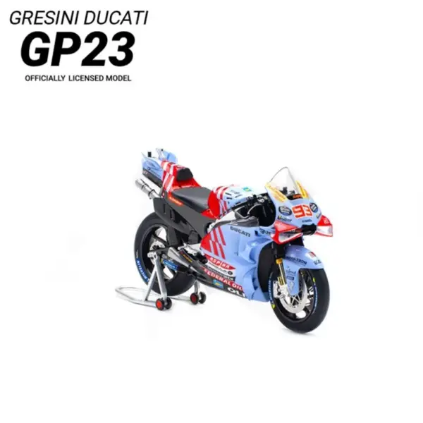 Kiloworks 1:12 Ducati Pramac GP23 Motorcycle Model - Image 8
