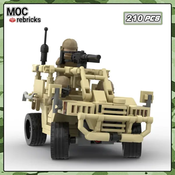MOC Leopard Cat Assault Vehicle Building Kit - Image 2