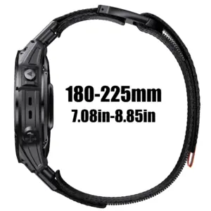 Nylon Strap for Garmin Fenix 7X 6X Pro 14 Se92385e59aa04e99afa39b50f27a24956
