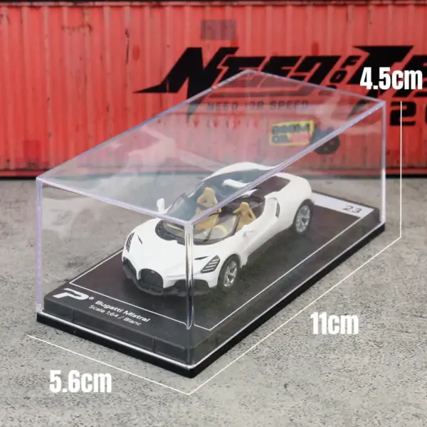 Postercars 1/64 Bugatti Mistral Diecast Model - Image 2