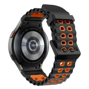 Two-Tone Silicone Strap for Samsung Galaxy Watch 27 Se98a822ab2d241dd99233e5c8118e262Y