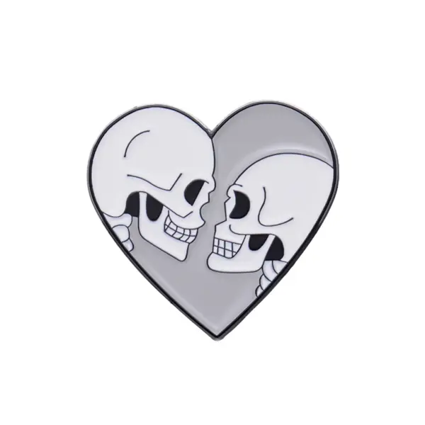 Heart Shape Ocean Wave Tears Brooch Piercing - Image 9
