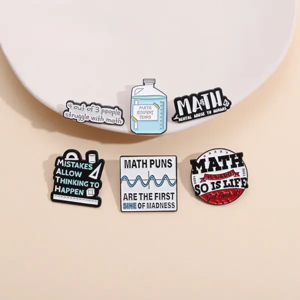 Mathematical Formula Lapel Pin for Students - Image 5