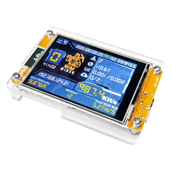 NMMiner V2 980KH/s Crypto Mining Display Module - Image 3