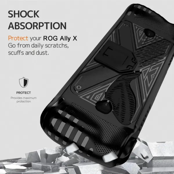 Storm Wyrm TPU Case with Stand for ASUS Rog Ally X - Image 3