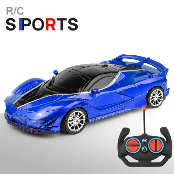 1/18 RC Car LED Light Remote Control Sports Car - Image 38