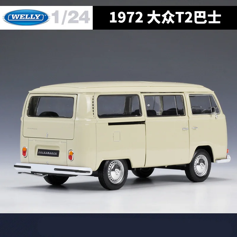 1973 Volkswagen T2 Bus Diecast Model 1:24 5 1973 Volkswagen T2 Bus Diecast Model 1:24 - Image 5