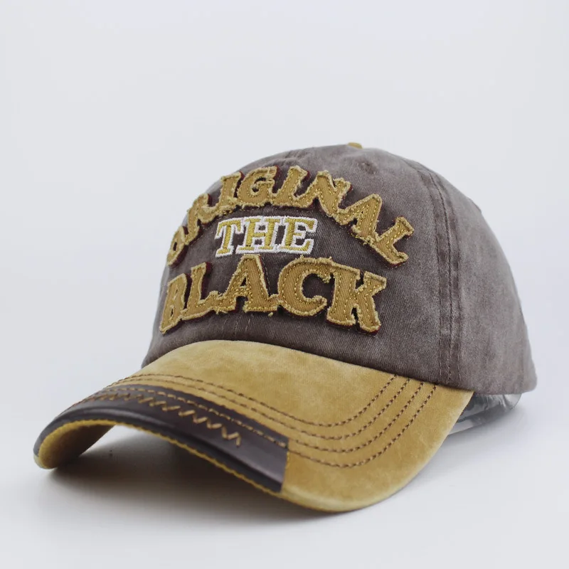 Retro Letter Embroidery Baseball Cap for All Seasons 10 Retro Letter Embroidery Baseball Cap for All Seasons - Image 10