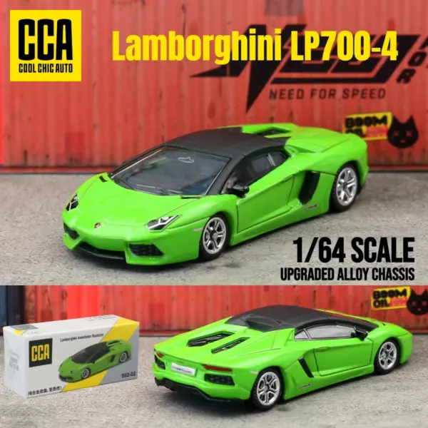 1/64 Scale Lamborghini LP700-4 Diecast Model - Image 10