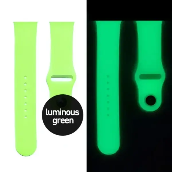 Luminous Silicone Strap for Apple Watch Ultra 2 - Image 12