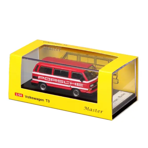 Retro VW Type 2 T3 Multivan Model Car - Image 6