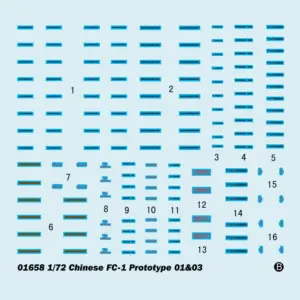 1/72 Chinese FC-1 Fierce Dragon Prototype Aircraft Model Kit 13 Seba75e2b54ca4fe294fb3a5956a52971i