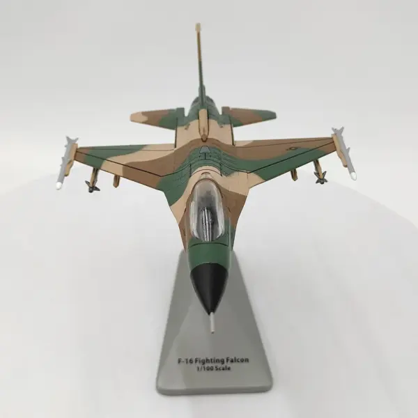 Diecast F-16C Eagle Fighter Model 1:100 Scale - Image 5