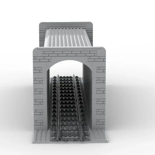 Creative City Train Tunnel Building Blocks Set - Image 3