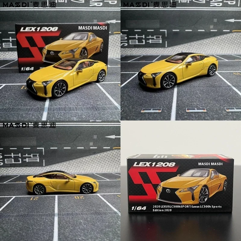 Masdi 1:64 Lexus LC500h LS500 Alloy Diecast Model 6 Masdi 1:64 Lexus LC500h LS500 Alloy Diecast Model - Image 6