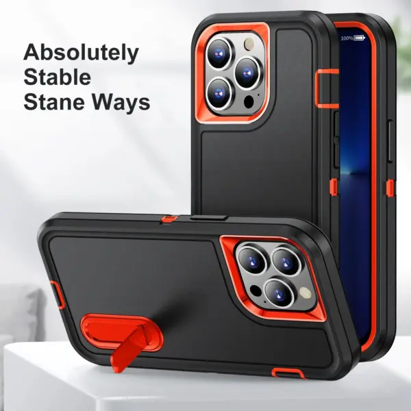 iPhone 7 Plus 8 Plus Rugged Phone Case with Kickstand - Image 7