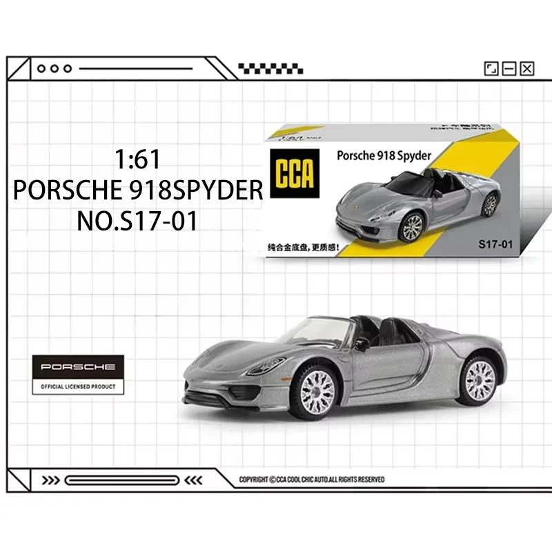 CCA 1:64 Diecast Porsche 911 and More Vehicle Models 16 CCA 1:64 Diecast Porsche 911 and More Vehicle Models - Image 16