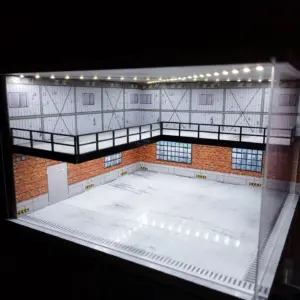 1/64 1/43 Scale Car Garage Diorama Model 25 Sec9d59d1f23b4903b60513ec1ccd4357I 4