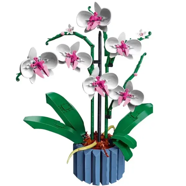 Artificial Flower Bouquet Building Blocks Kit - Image 7