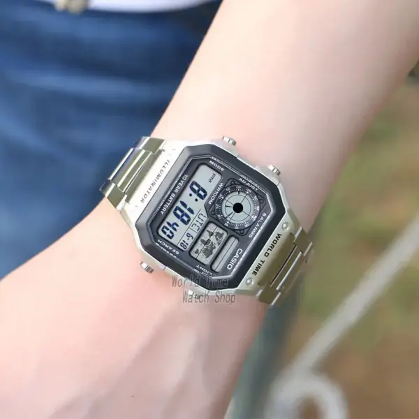 Casio Digital Wristwatch with World Time Feature - Image 3