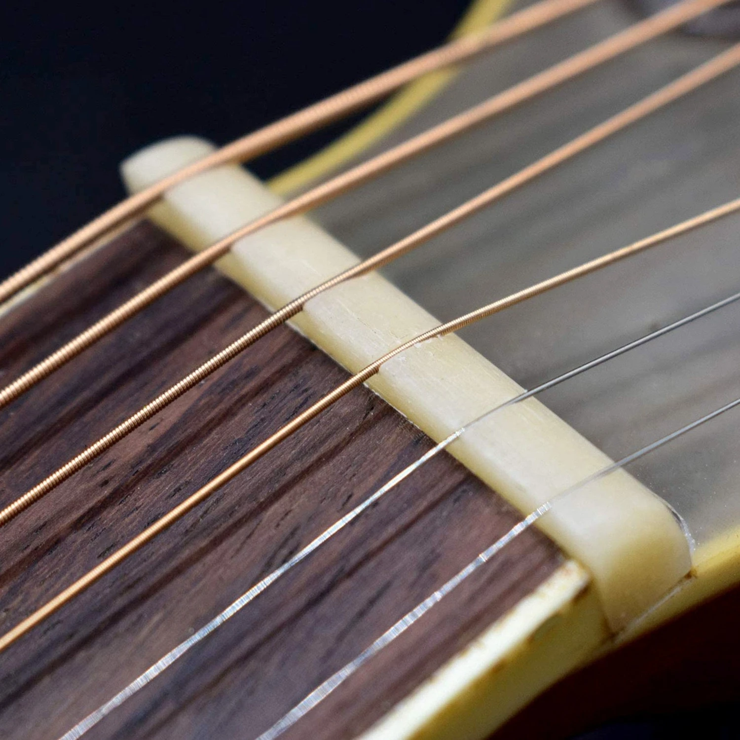 10 Pack Unbleached Bone Nuts for Acoustic Guitars 2 10 Pack Unbleached Bone Nuts for Acoustic Guitars - Image 2