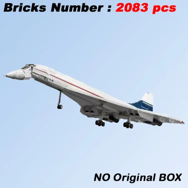 Concorde Airbus Building Blocks Model 105cm - Image 3