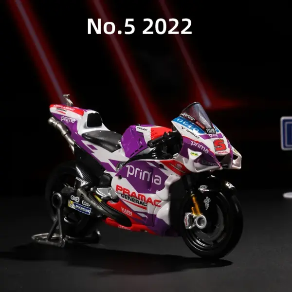 Maisto 1:18 2022-2023 GP Motorcycle Models Set - Image 6