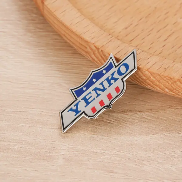 1969 Camaro Yenko Tri-Color Metal Badge for Denim Jackets - Image 2