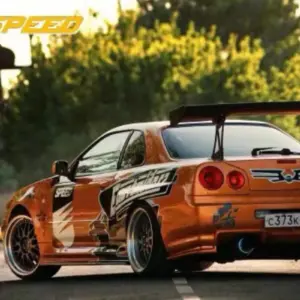 Skyline R34 Z-Tune 1:64 Die-Cast Model Car 51 Sed67bc6a31f74025bf4a61090a70c51eE