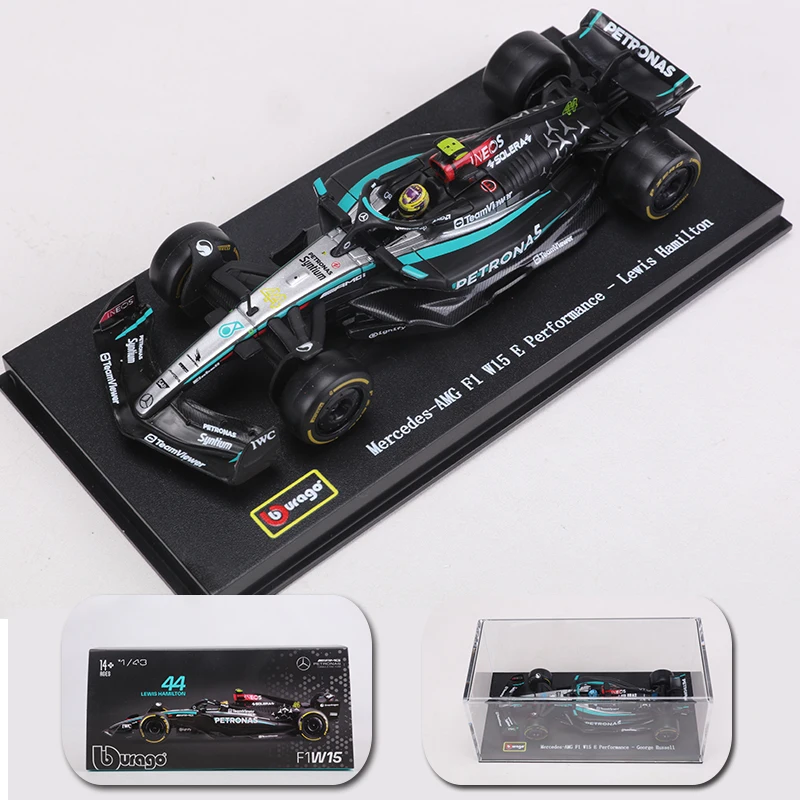 Bburago 1:43 Mercedes AMG F1 W15 2024 Model 6 Bburago 1:43 Mercedes AMG F1 W15 2024 Model - Image 6