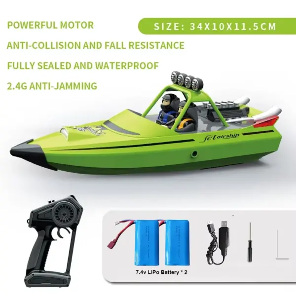 TY725 Turbojet RC Boat with Remote Control - Image 9
