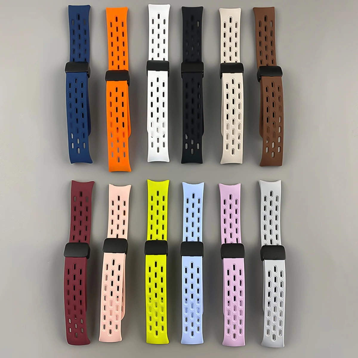 Silicone Replacement Strap for Xiaomi Mi Band 8/9 6 Silicone Replacement Strap for Xiaomi Mi Band 8/9 - Image 6
