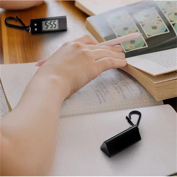 NoEnName_Null Student Digital Clock Keychain D1524GHV - Image 4