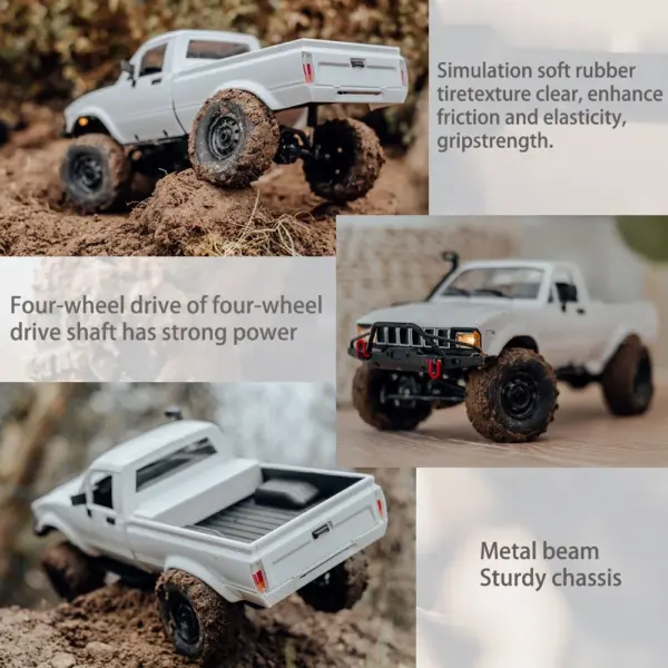 WPL C24-1 1:16 RC 4WD Rock Crawler - Image 5