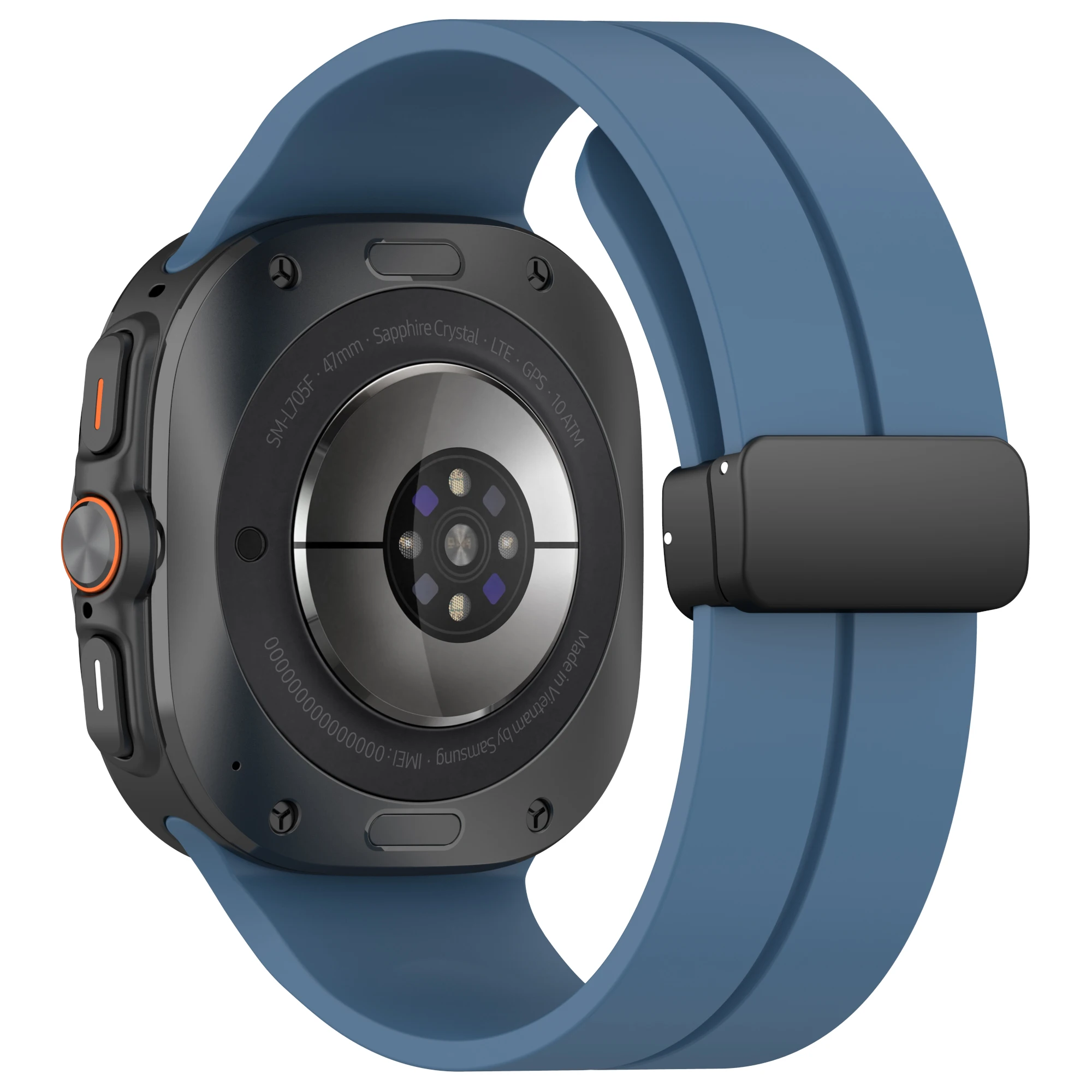 Silicone Watchband for Samsung Galaxy Watch Ultra 4 Silicone Watchband for Samsung Galaxy Watch Ultra - Image 4