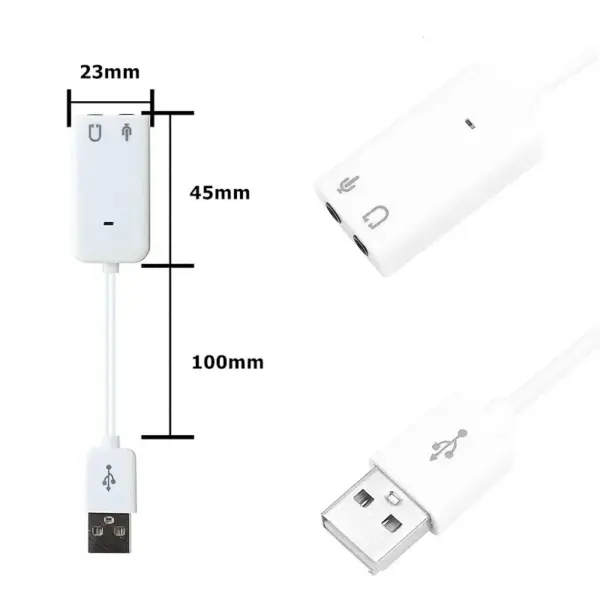 7.1 Channel USB Sound Card for MacBook - Image 5