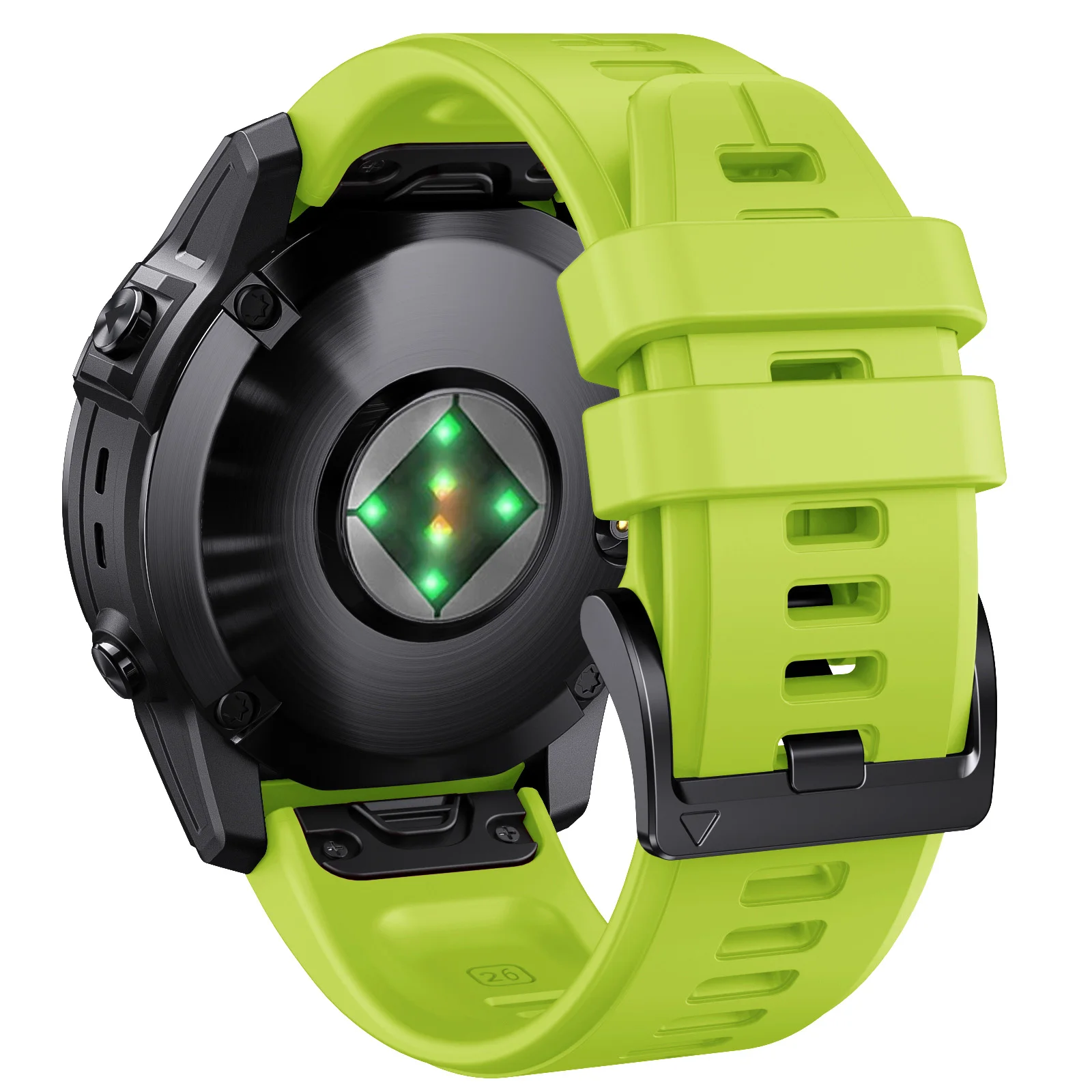 Garmin Fenix 6/7 Pro QuickFit Silicone Strap 26 Garmin Fenix 6/7 Pro QuickFit Silicone Strap - Image 26