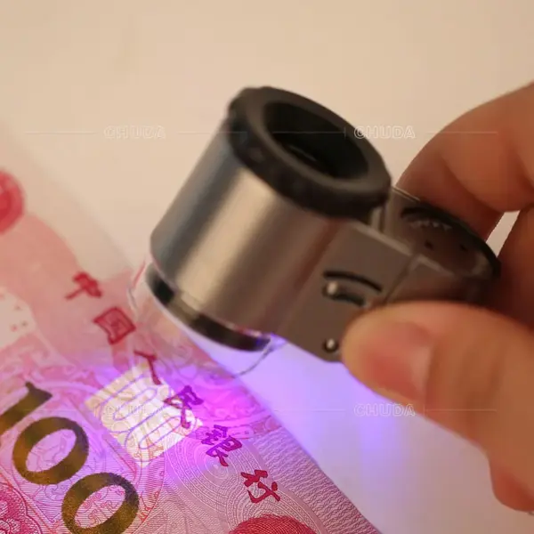 50X Handheld Loupe with LED and UV Light - Image 4